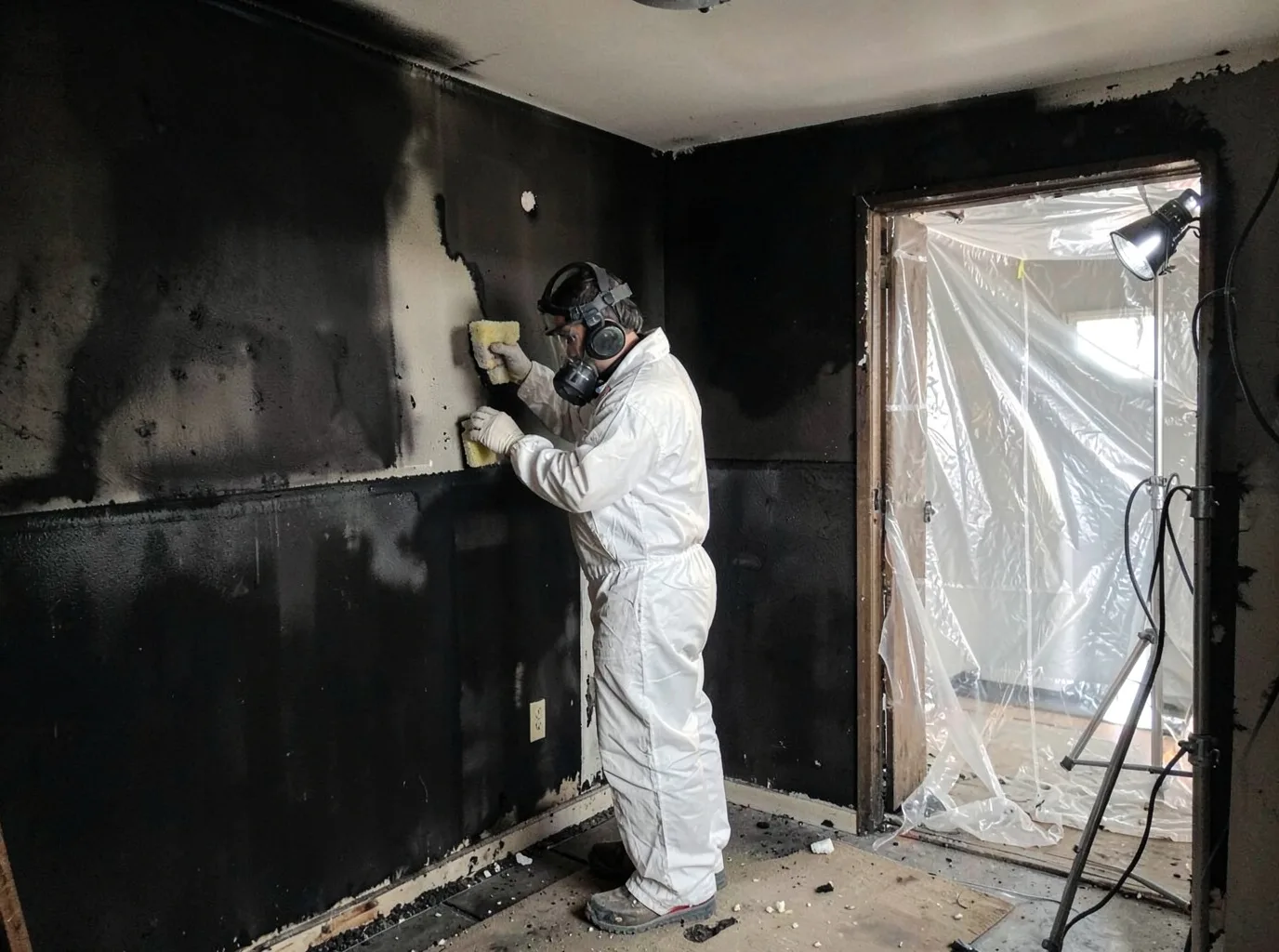 Fire Damage Restoration company in Slate Run, PA